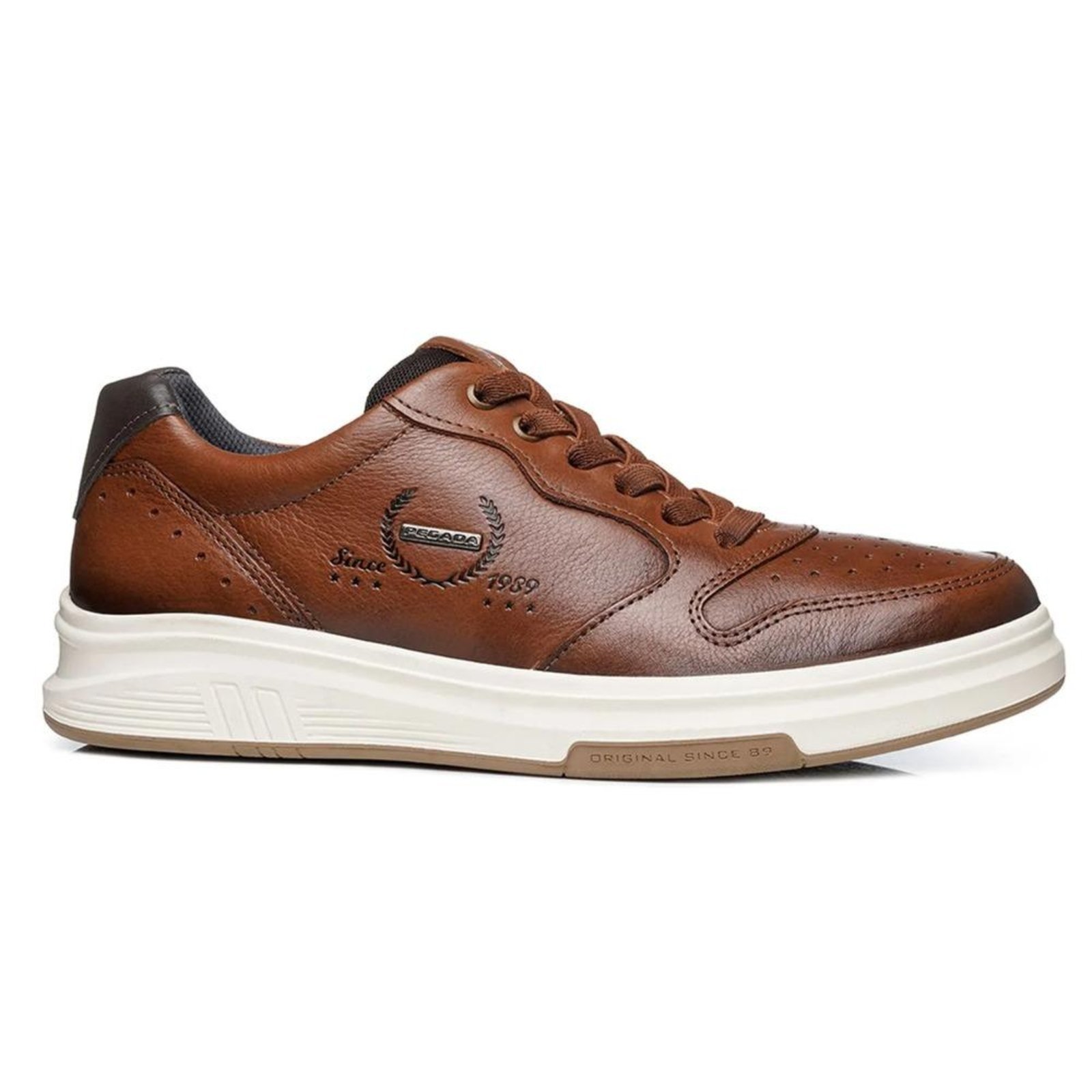 Tênis Casual Pegada Masculino Marrom