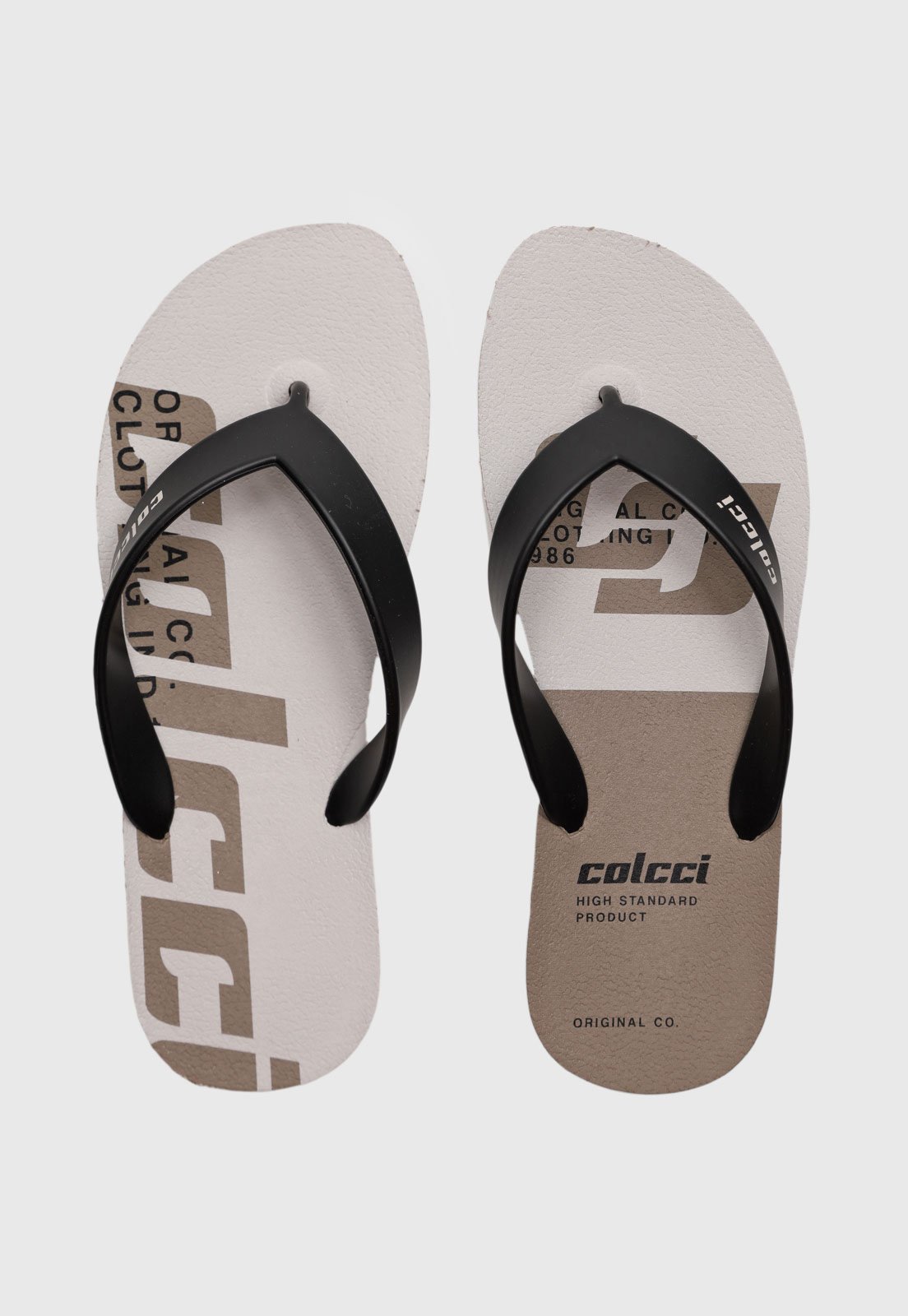 Chinelo Colcci De Dedo Neto Bege