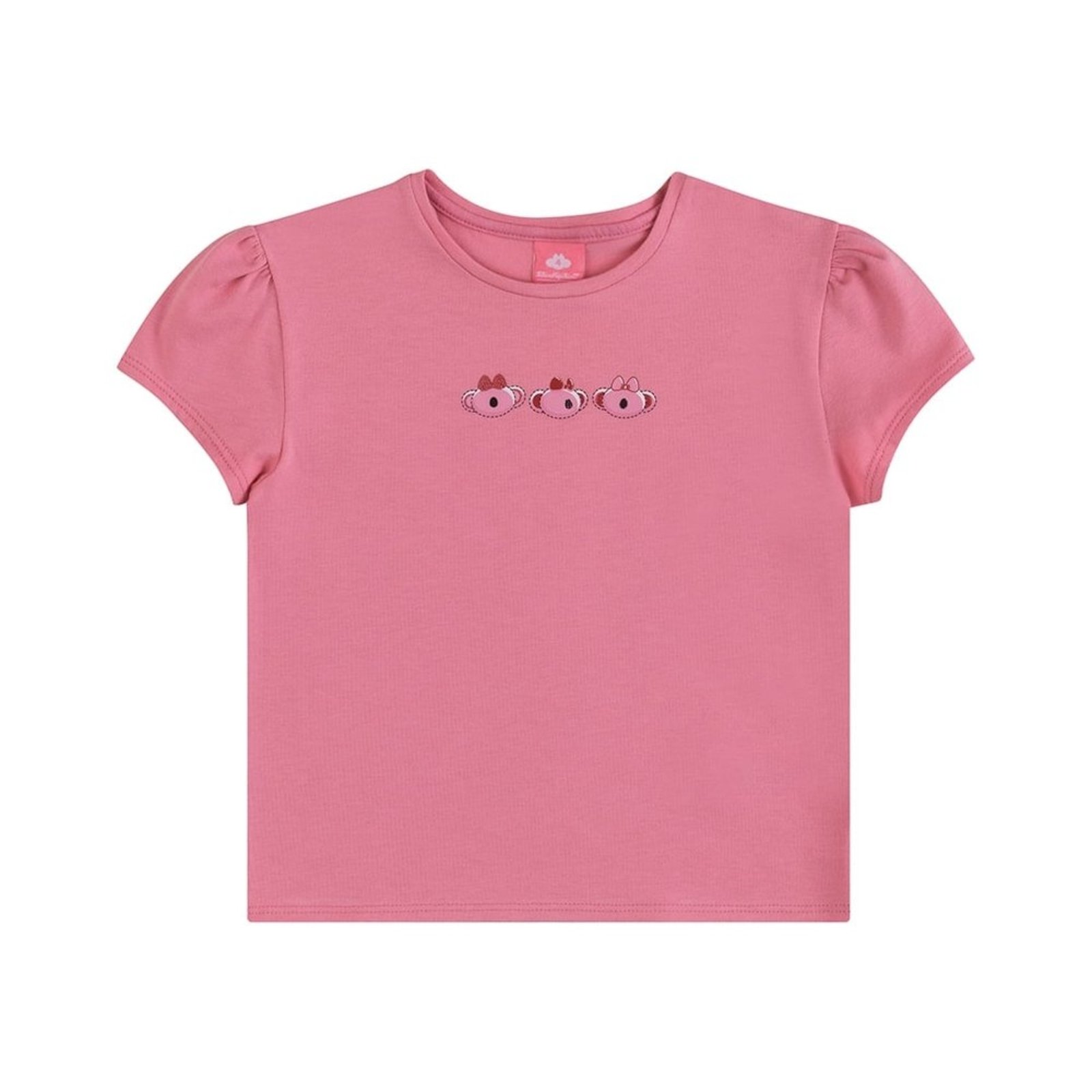 Infantil - Blusa Manga Curta Menina Lilica Ripilica