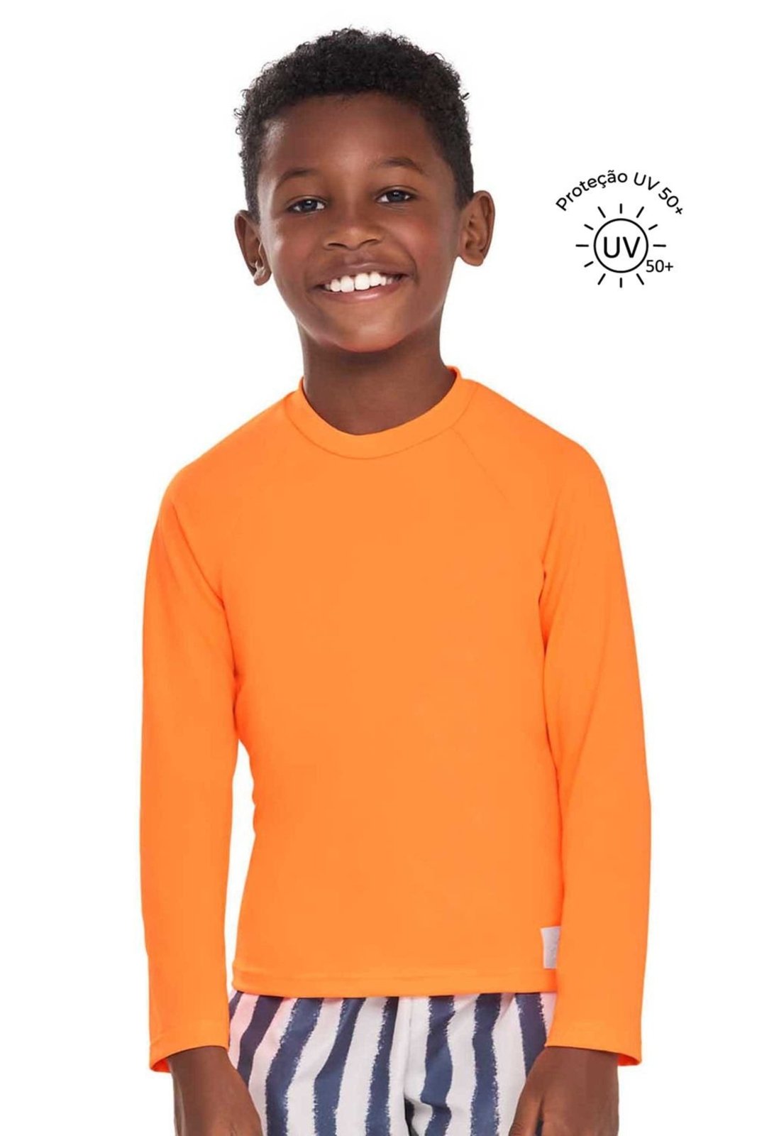 Camiseta de Proteção Unissex Elian Laranja