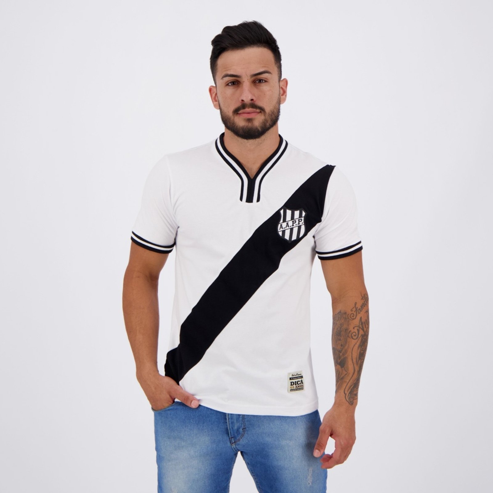 Camisa Ponte Preta Retrô 1977