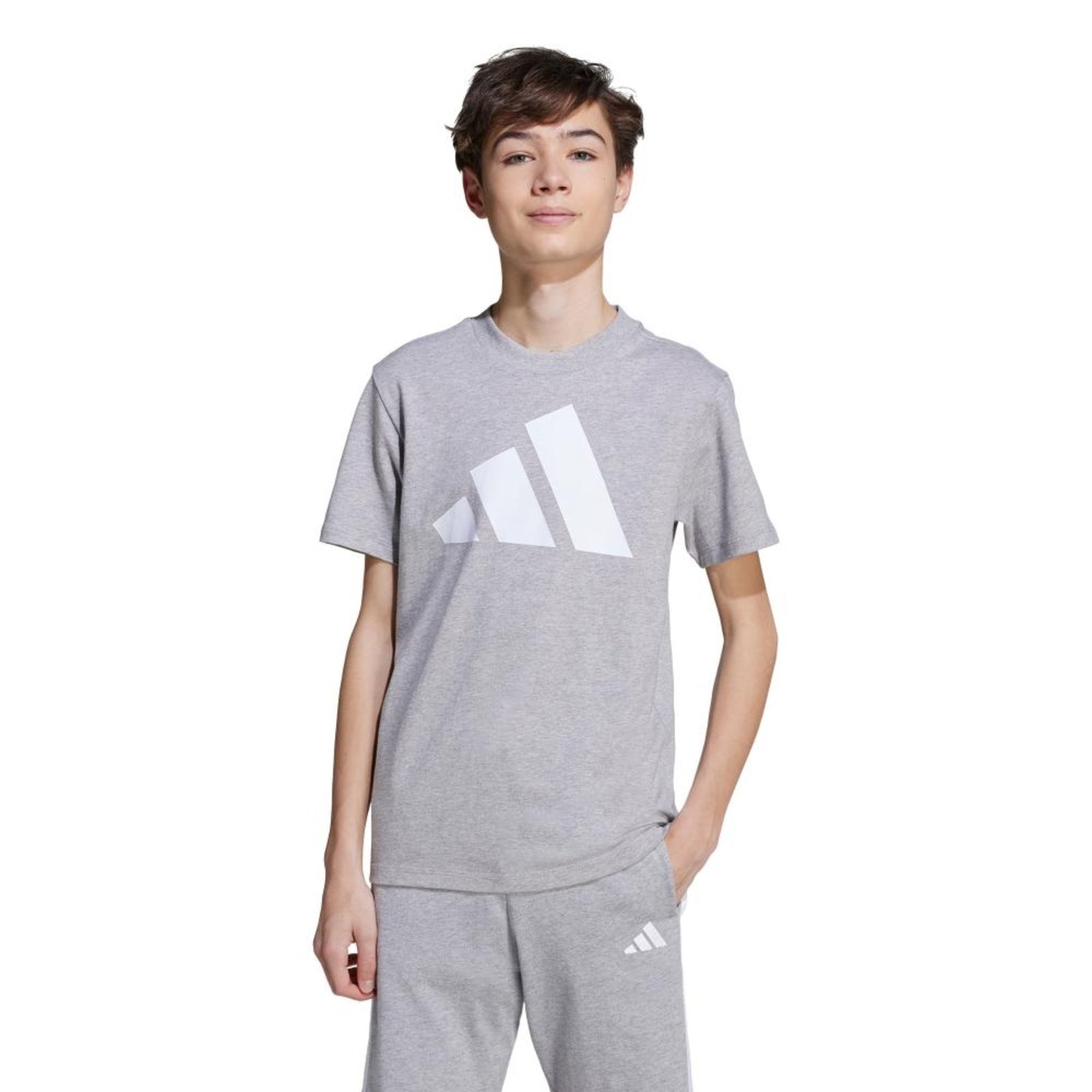 Camiseta Essentials adidas Sportswear Cinza
