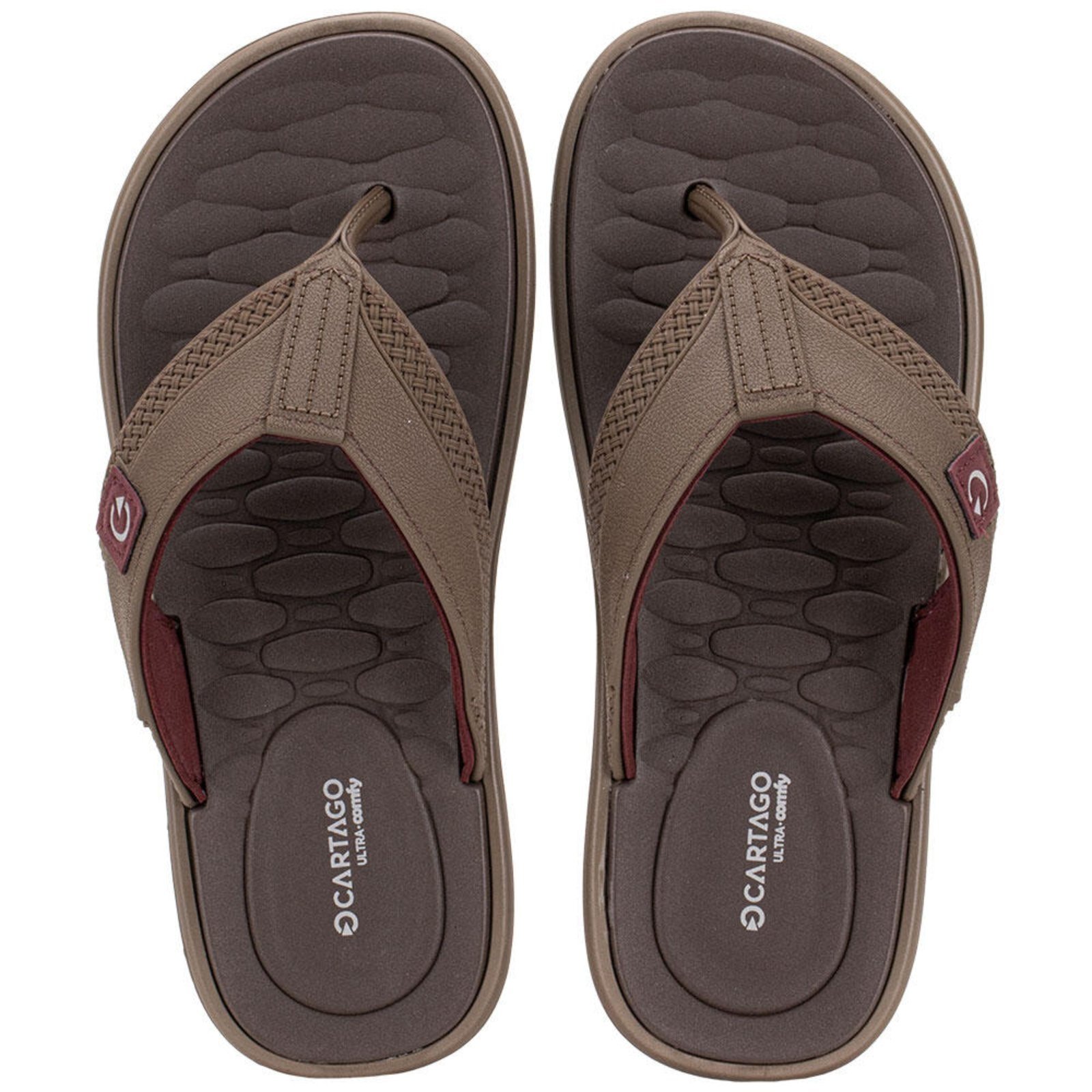 Chinelo Masculino Malta Vii Cartago 12620 3291262 Café