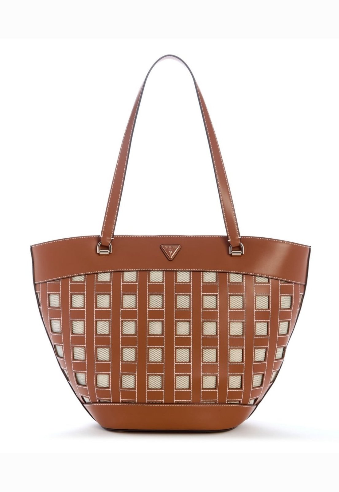 Bolsa Guess Frankie Tote Caramelo