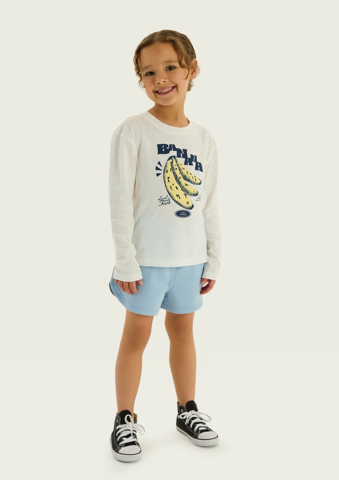 Infantil - Shorts Menina Runner Hering