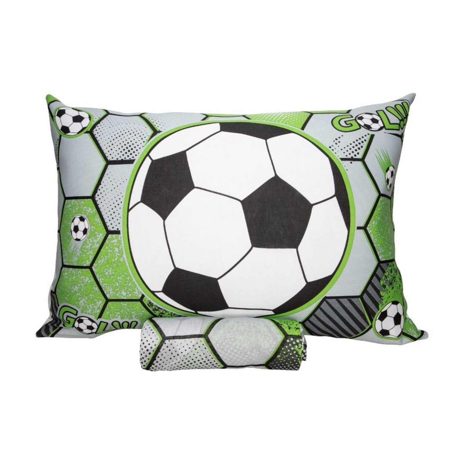 Jogo de Lençol Doce Vida Joy 2 peças Futebol Soccer