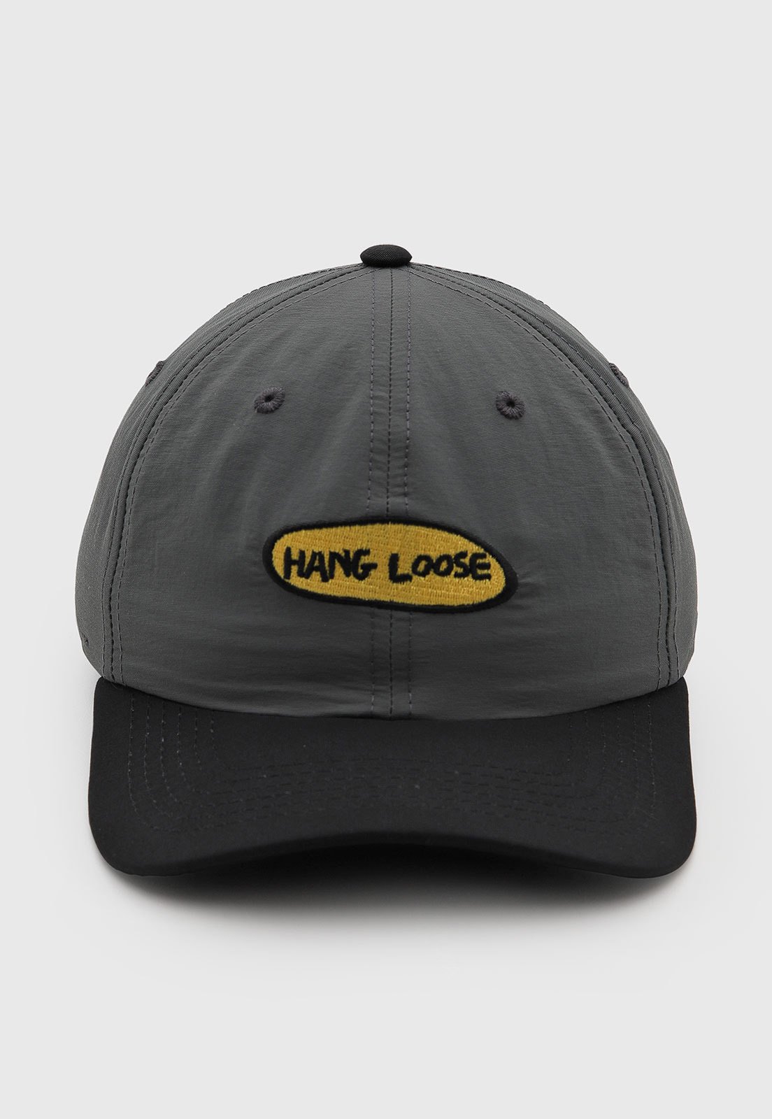 Boné Aba Curva Hang Loose Bizz Snapback Cinza