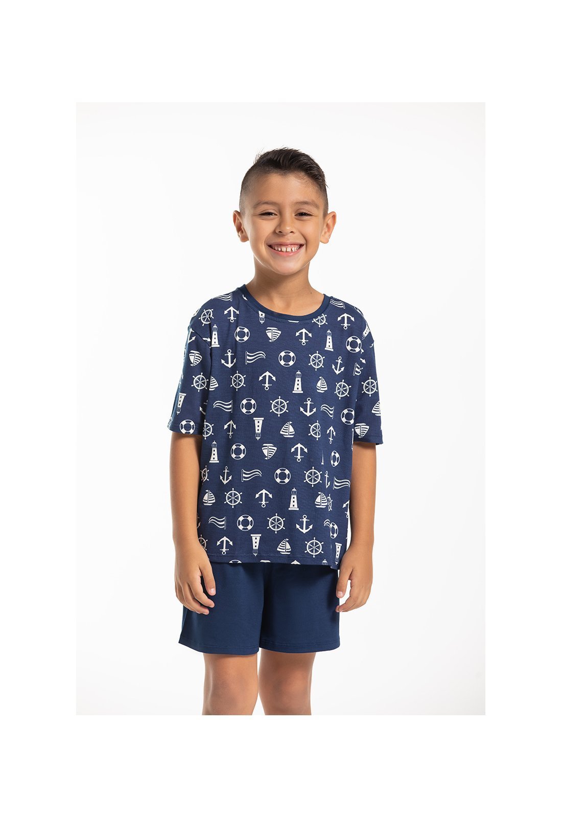 Conjunto Pijama Menino Malha Viscolycra
