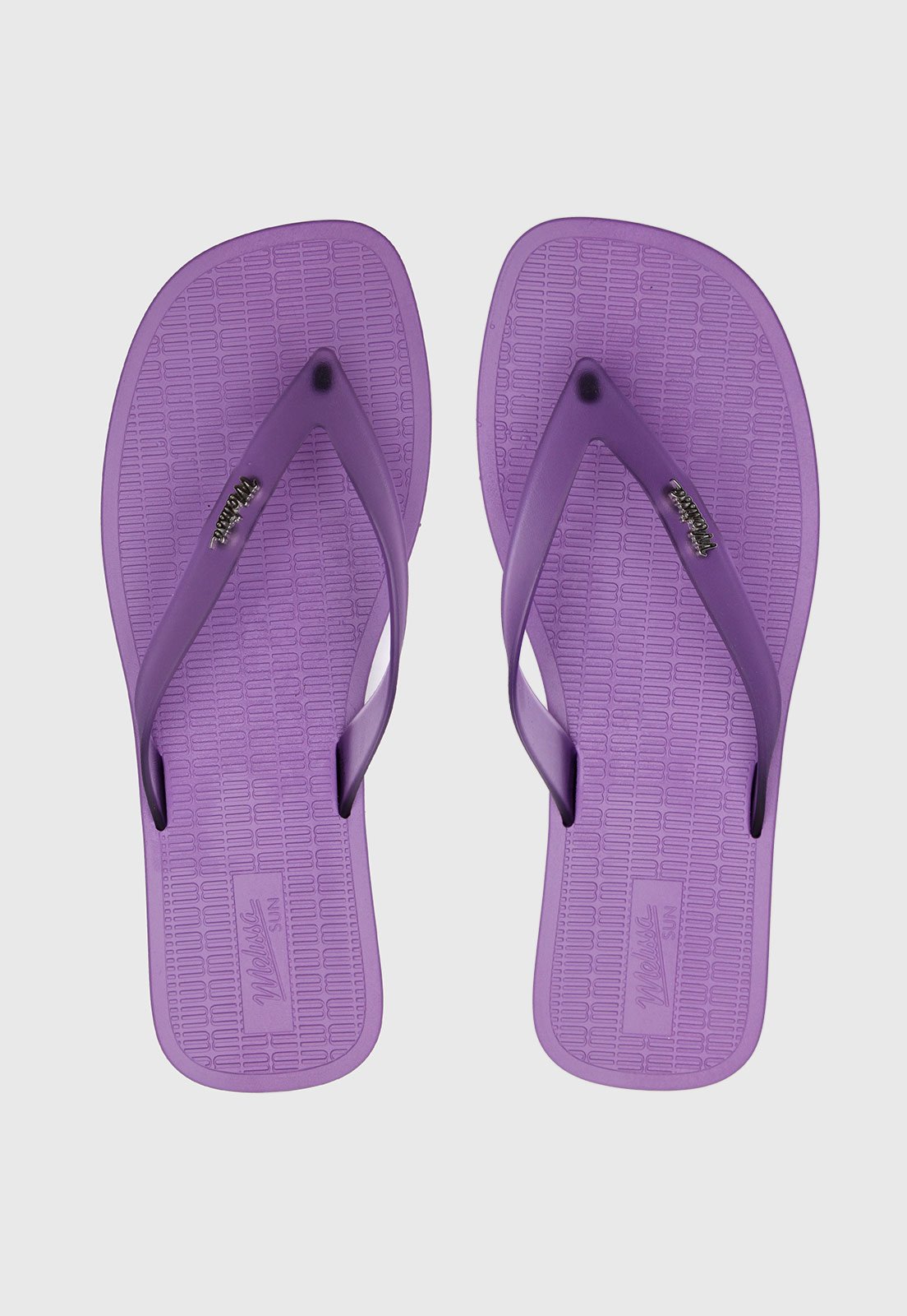 Chinelo Melissa Logo Roxa