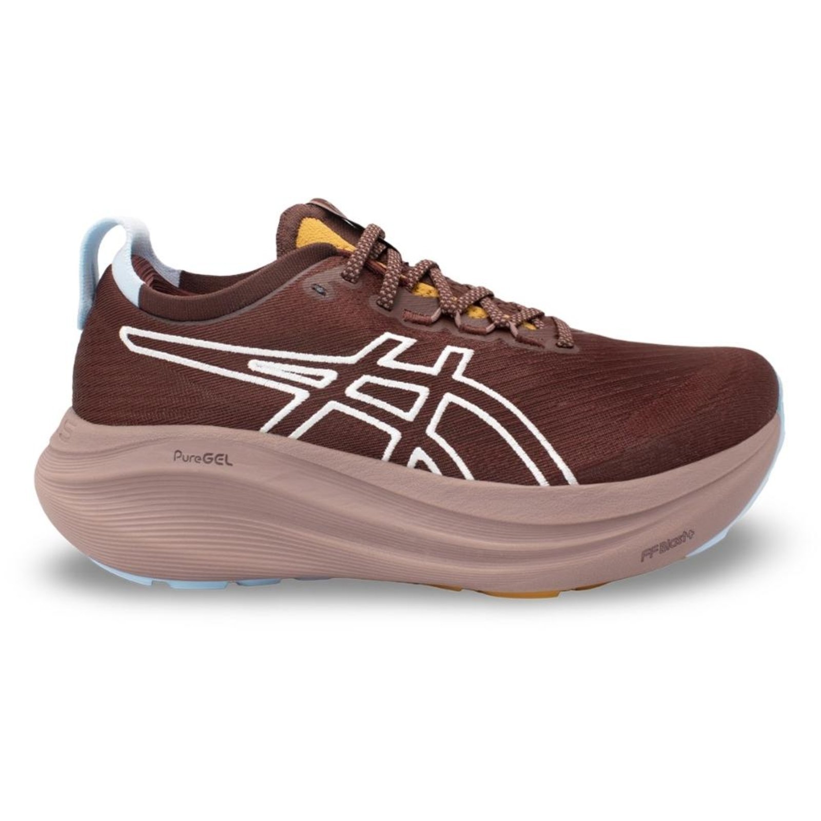 Tênis Asics Feminino Gel-Nimbus 27 TR Corrida Marrom