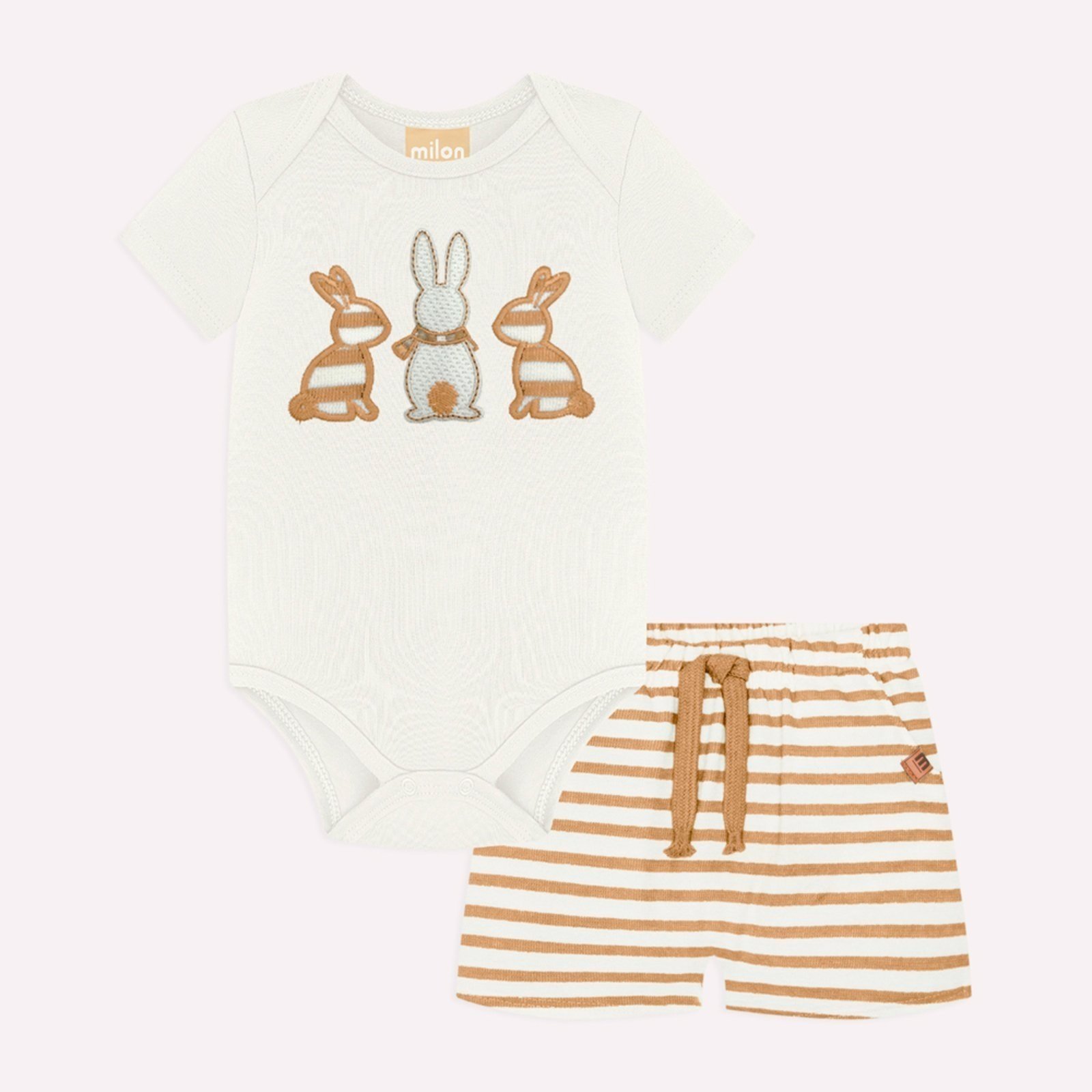 Infantil - Conjunto Menino Bordado Milon