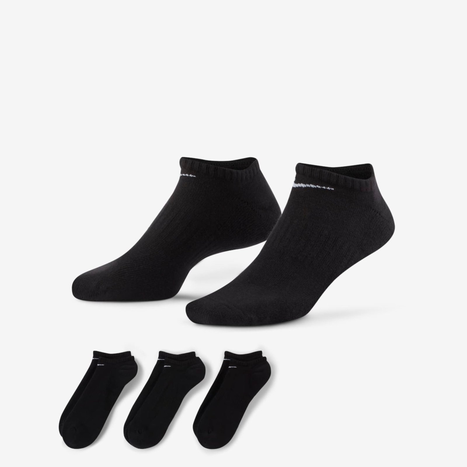 Meia Nike Everyday Cushion 3 pares Preto