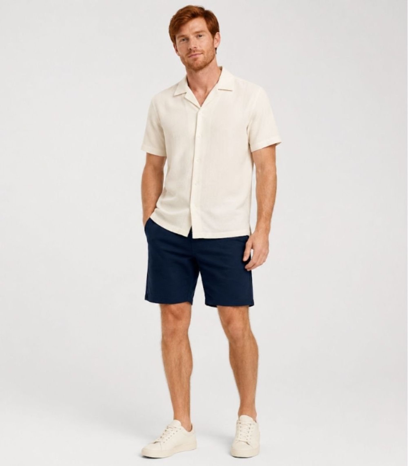 Bermuda Moletom Masculina Diametro Azul