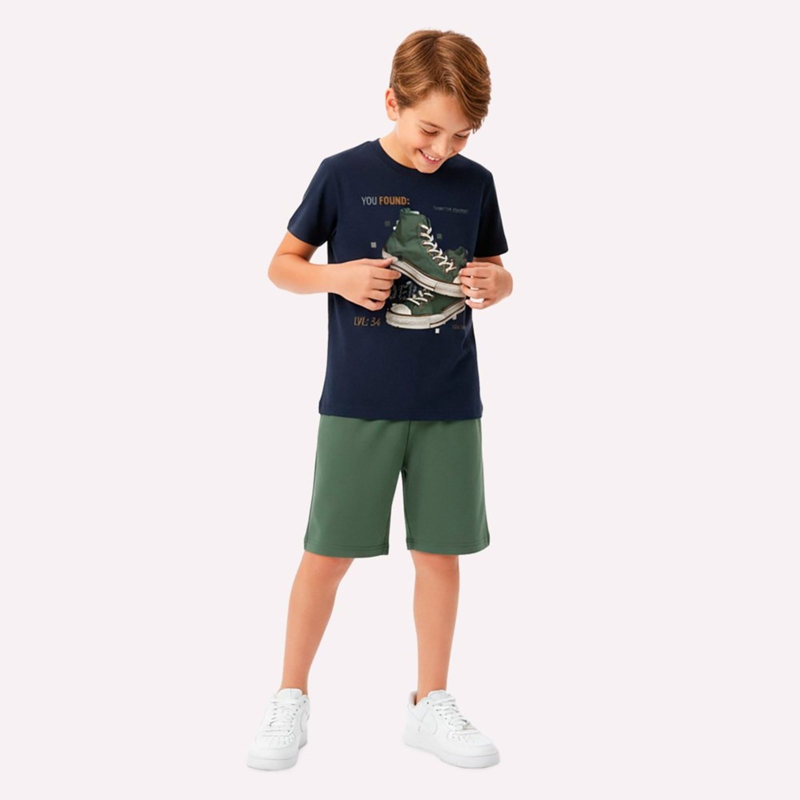 Infantil - Conjunto Menino em Algodão Kyly