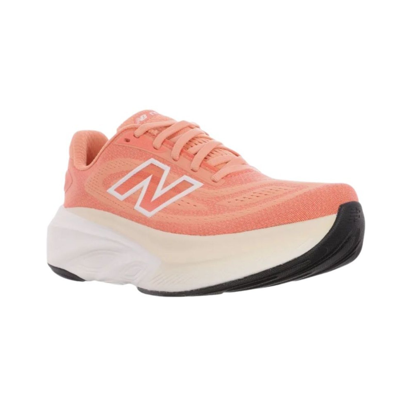 Vista 3 Tênis Running Feminino New Balance Fresh Foam X More V6 Laranja vermelho New Balance vermelho