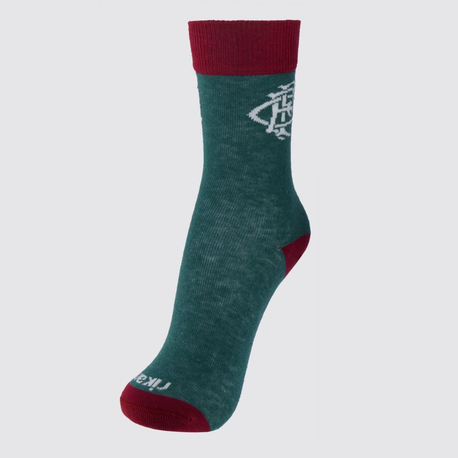 Meia Fluminense Casual Juvenil Verde