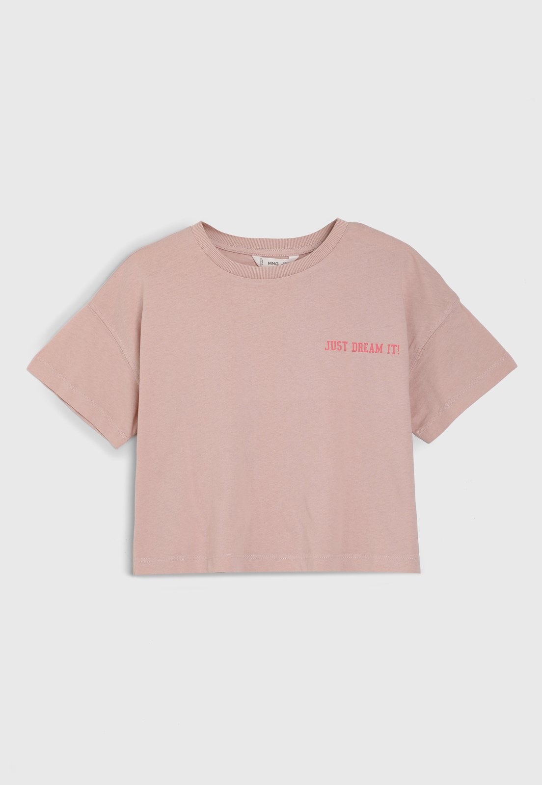 Infantil – Camiseta MANGO Full Print Rosa