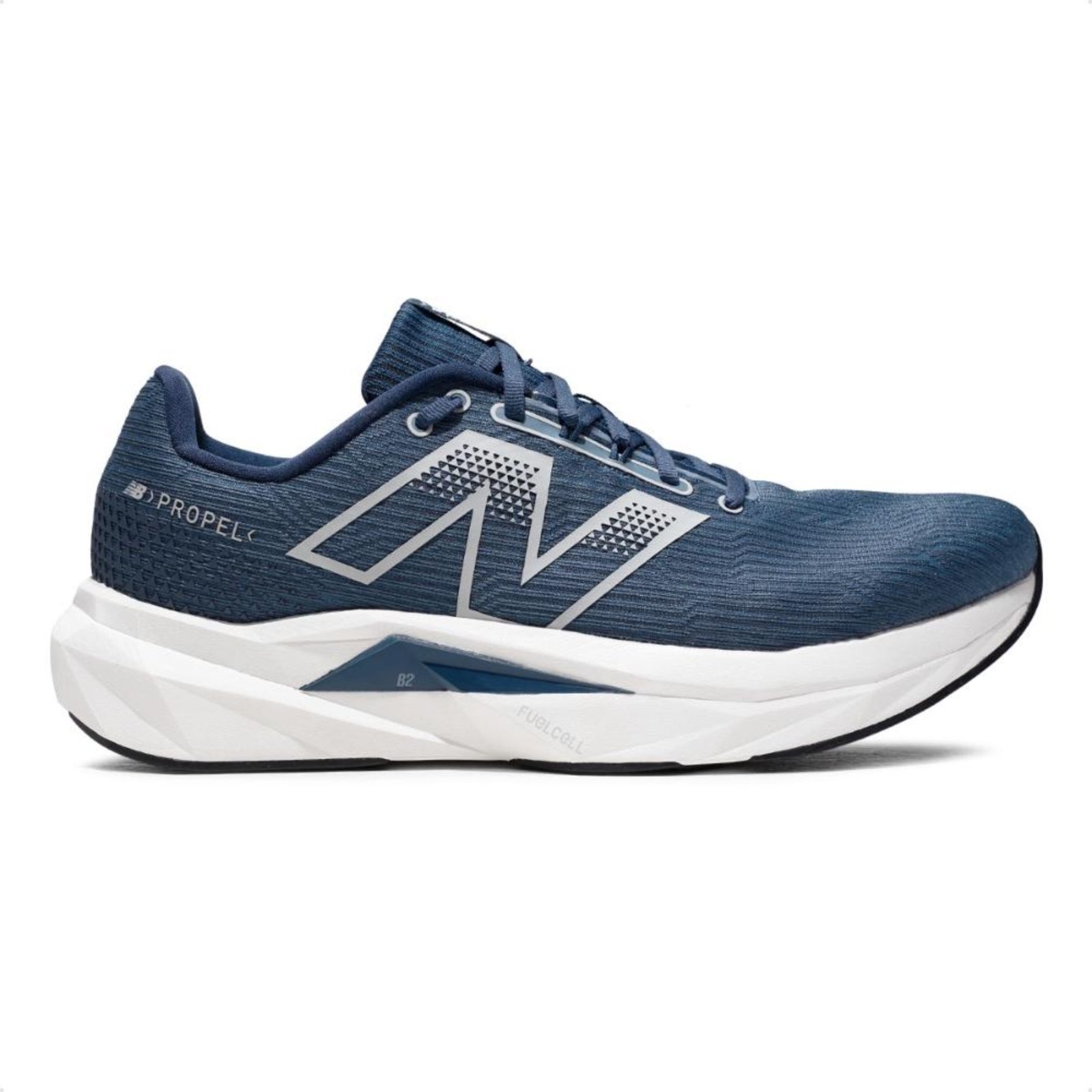 Tênis New Balance Fuelcell Propel V5 Masculino Azul Marinho