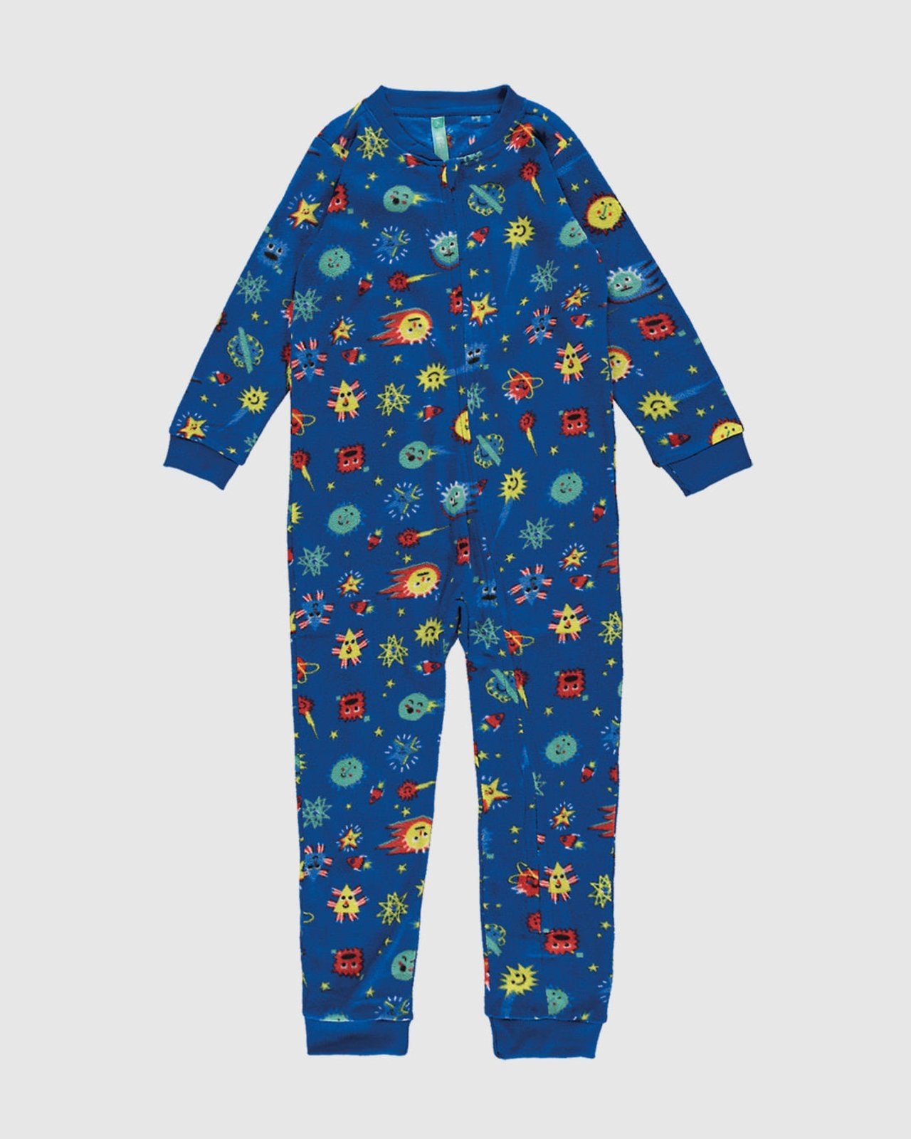 Pijama Macacão Unissex Estampado Em Soft Malwee
