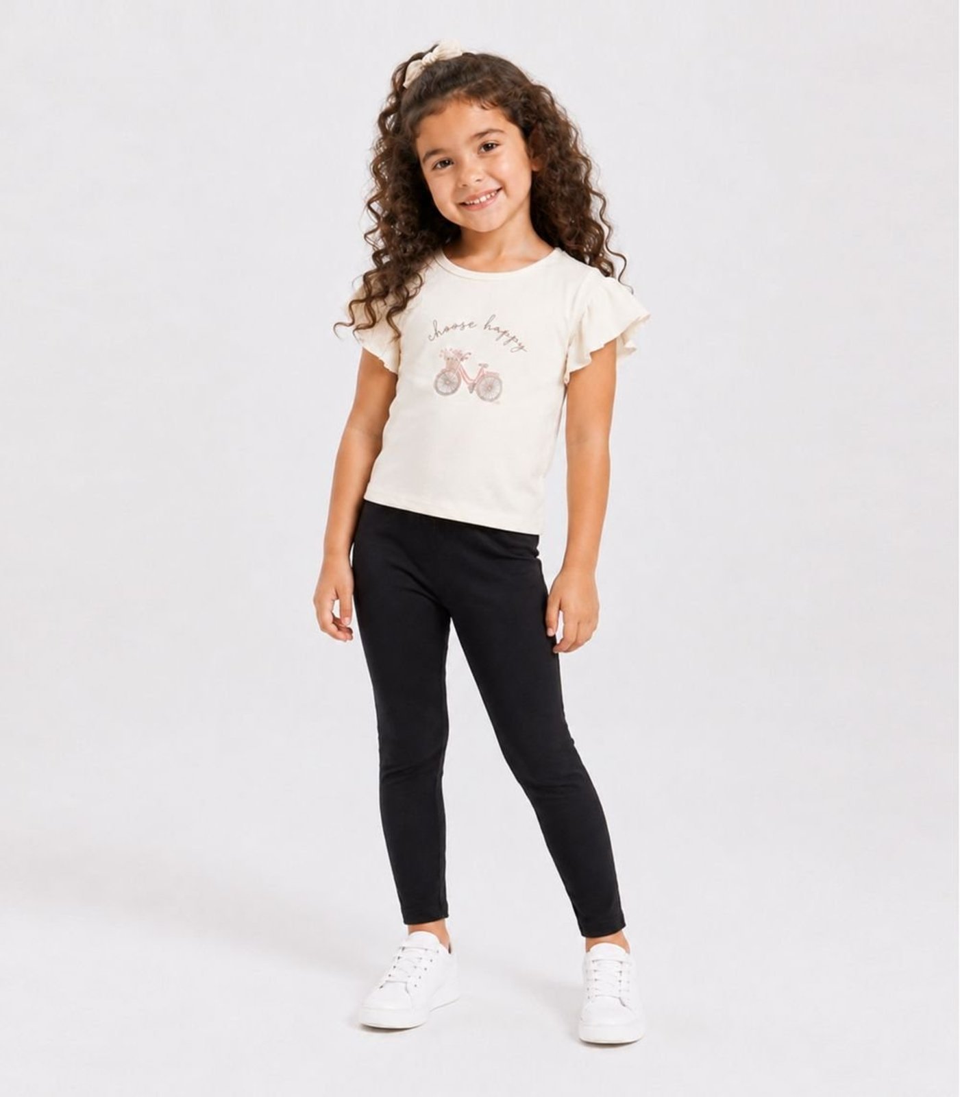 Infantil - Legging Cotton Básica Select Preto