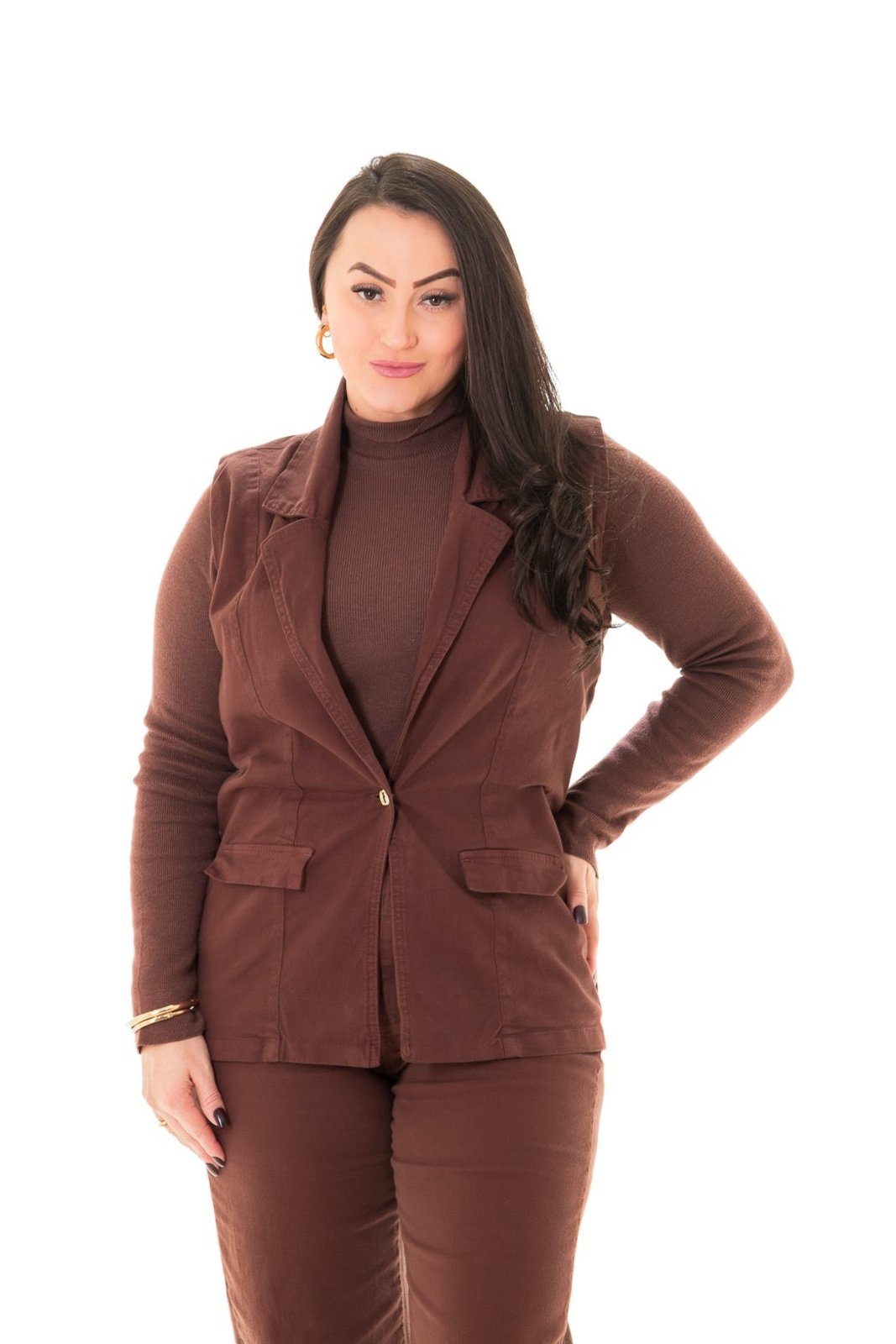 Colete Collor Feminino Comfy