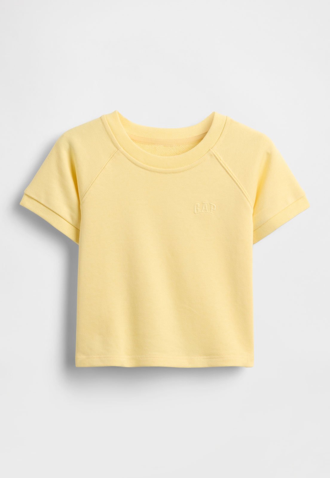 Camiseta Manga Curta GAP Amarelo