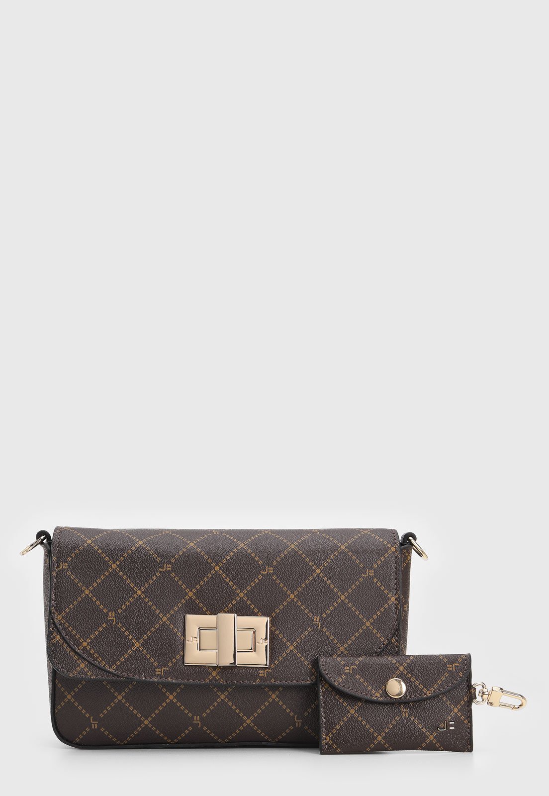 Bolsa Tiracolo Jorge Bischoff Marrom