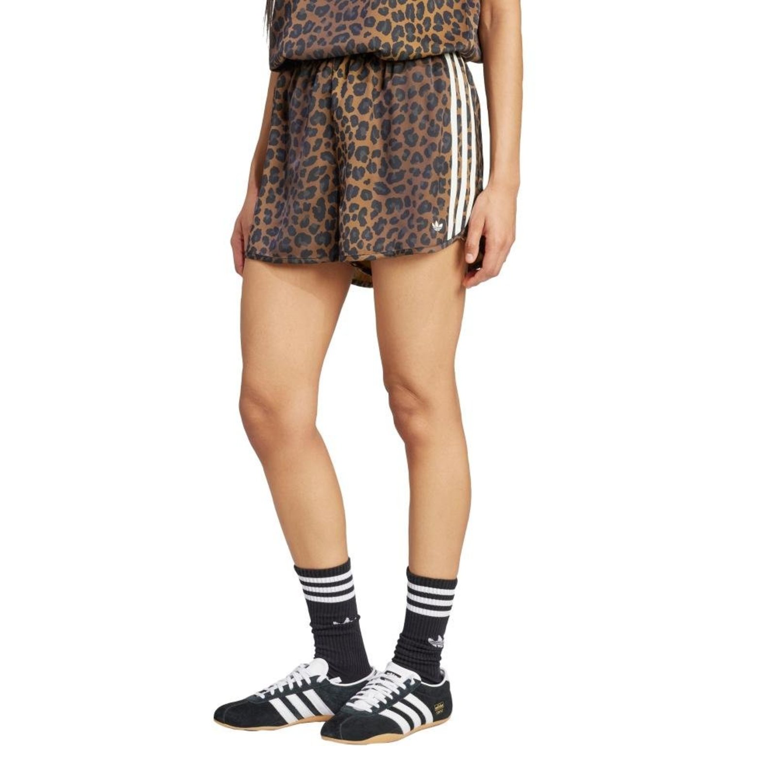 Shorts adidas Originals Satin adidas Originals Multicolorido