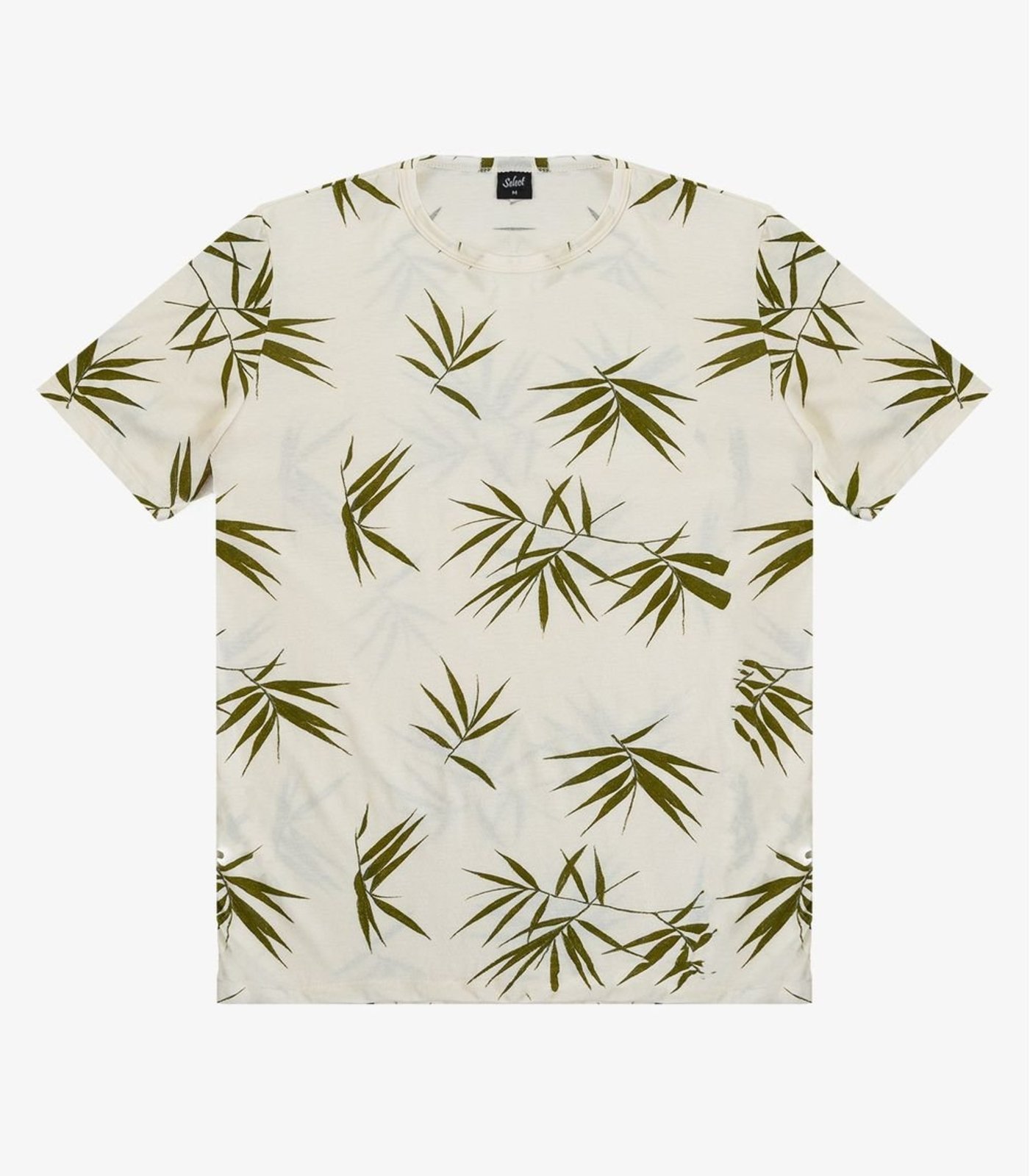 Camiseta Masculina Em Meia Malha Select Verde