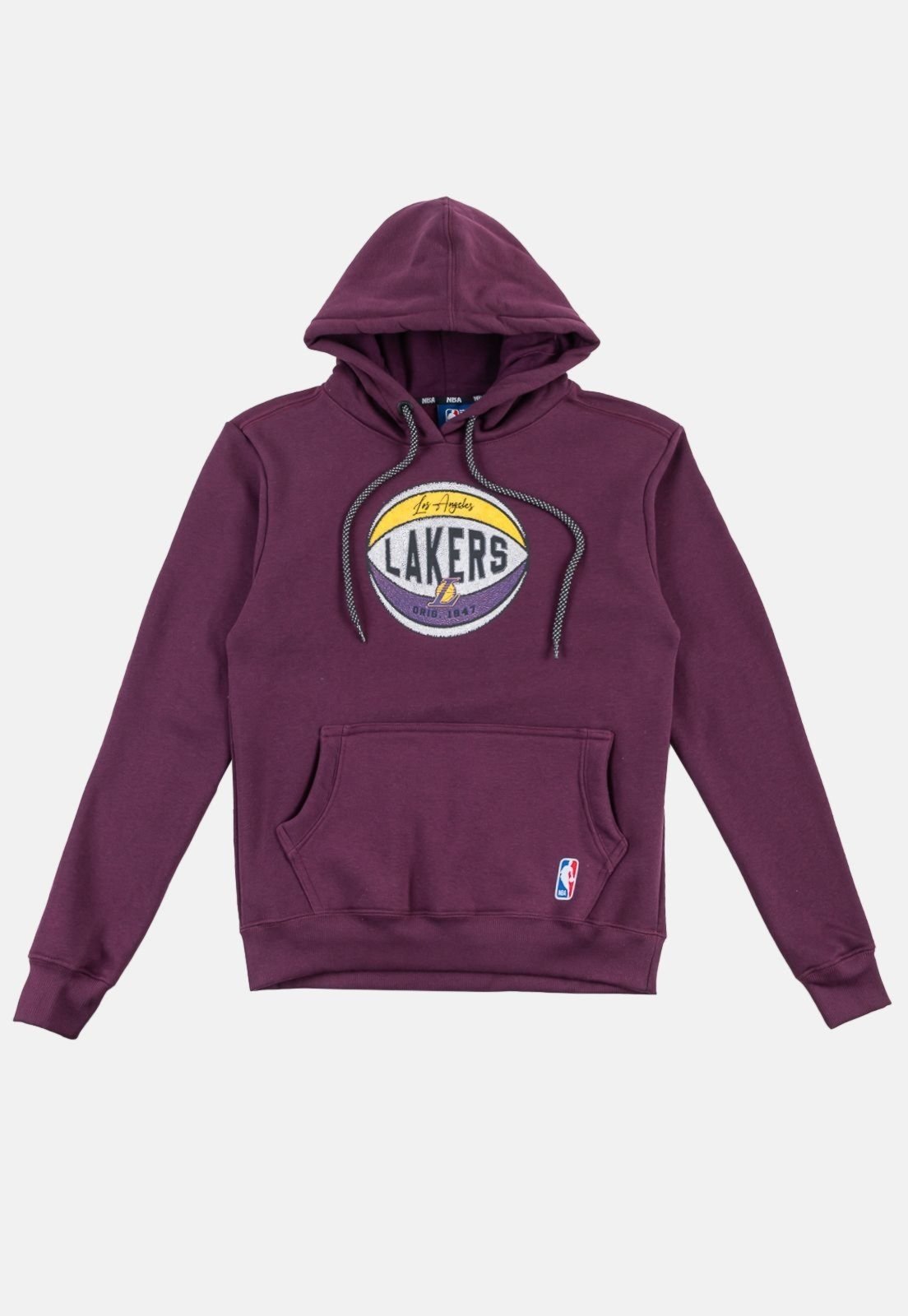 Infantil – Moletom NBA Juvenil Basket Vinho