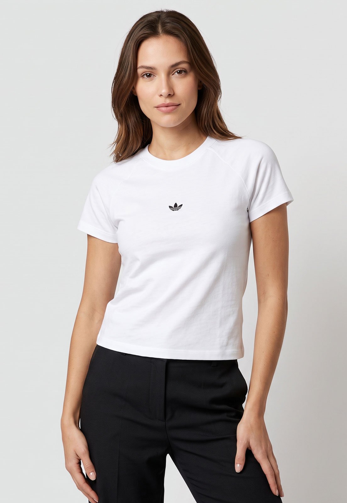 Camiseta Feminina adidas Originals Trefoil
