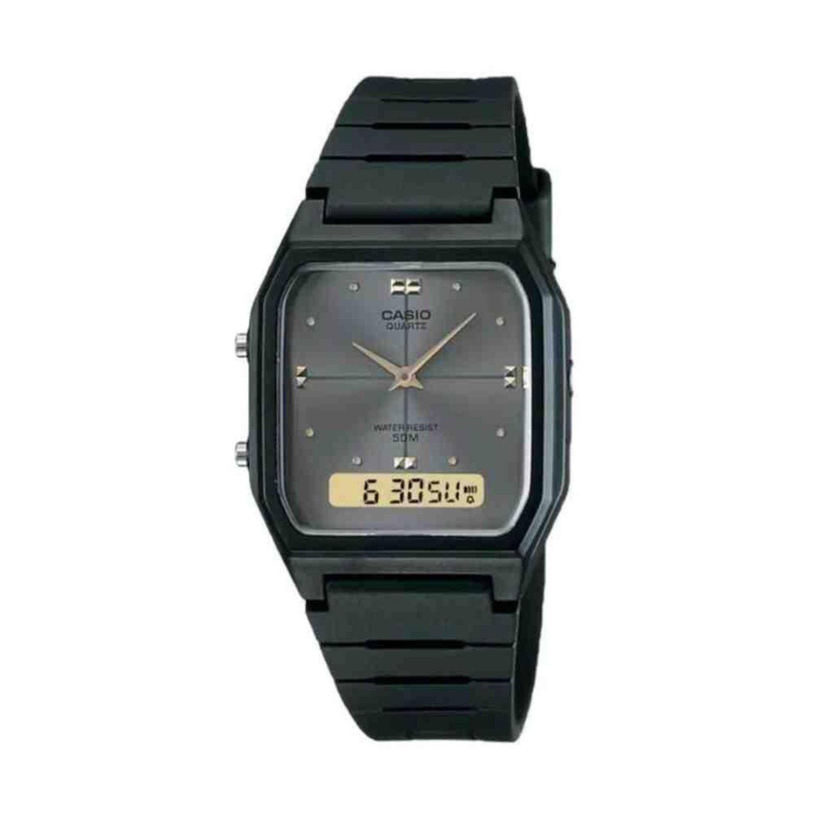Relógio Casio Vintage Preto AW-48HE-8AVDF