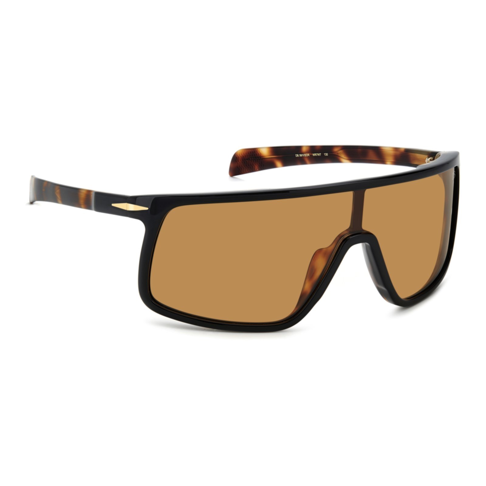 Vista 3 Óculos de Sol David Beckham DB Visor Wr7 preto David Beckham preto