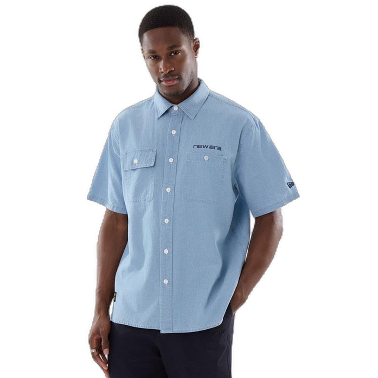 Camisa New Era Manga Curta New Era Branded