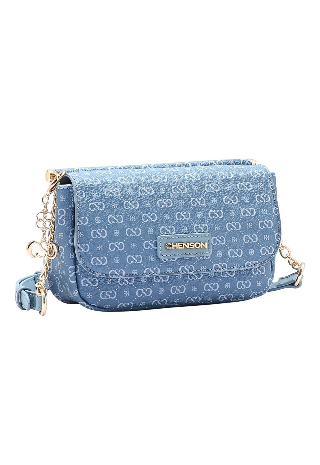 Bolsa Feminina Chenson Original Monograma Elegance Transversal 3484975