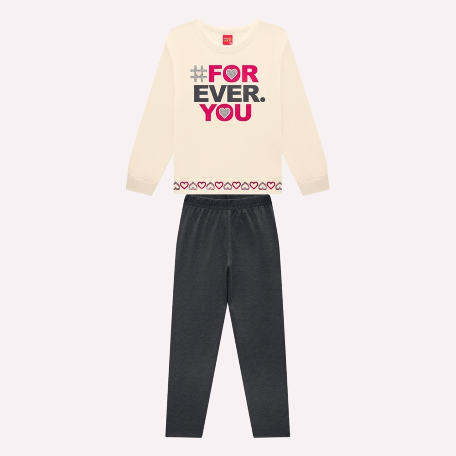 Infantil - Conjunto Menina Estampa Kyly