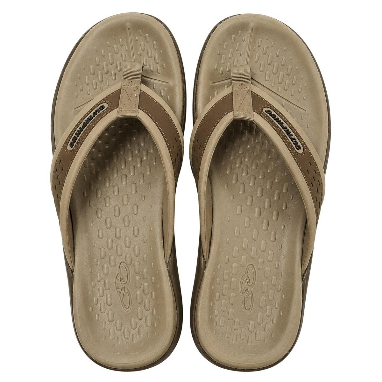 Chinelo Casual Masculino Olympikus Marrom