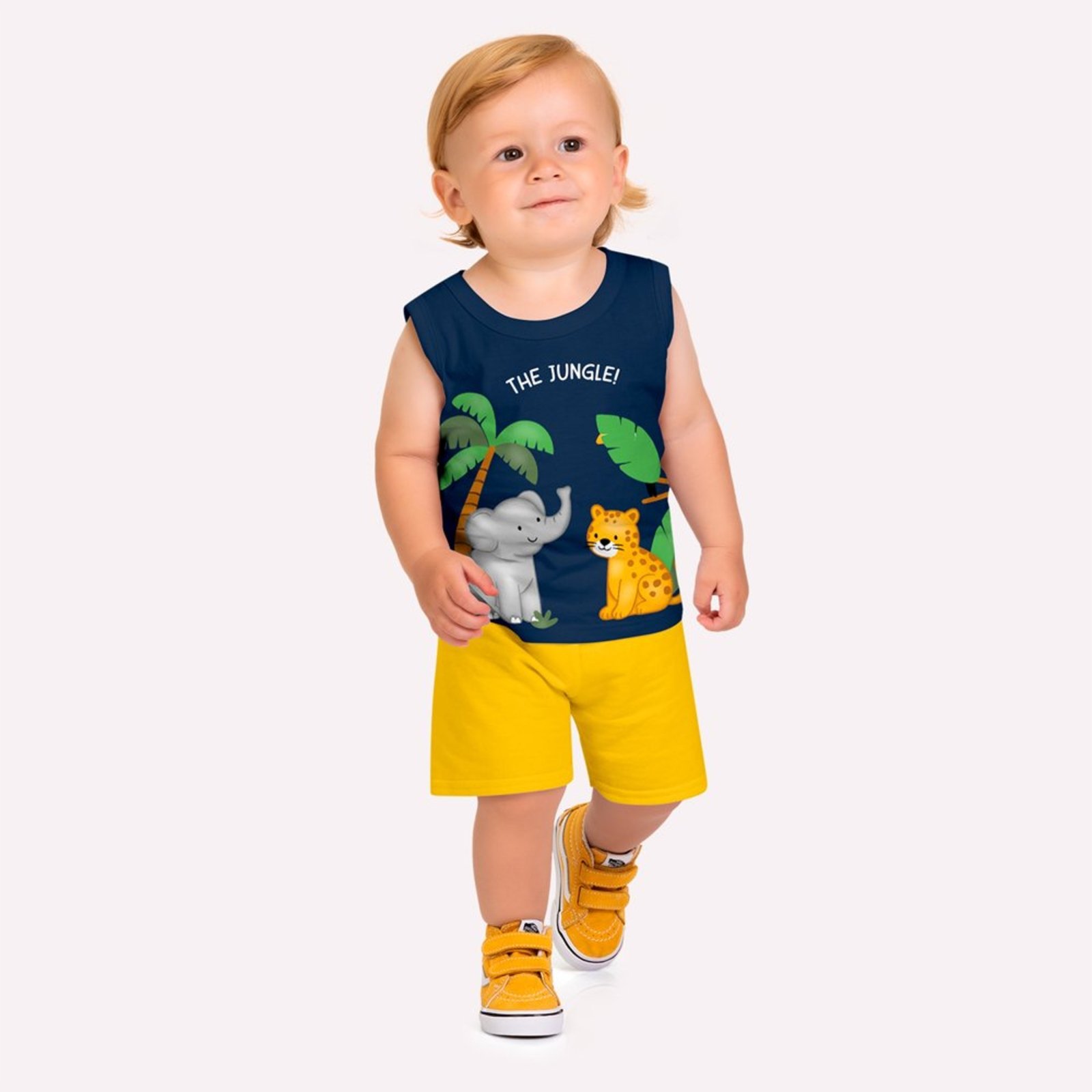 Infantil - Conjunto Menino Bichinhos Kyly
