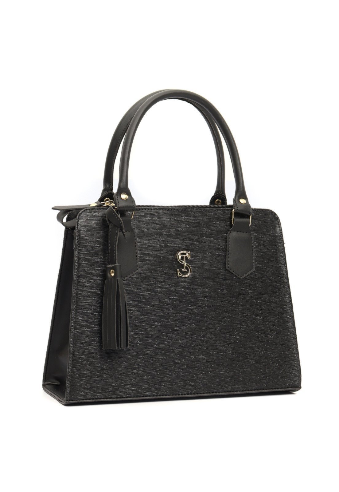 Bolsa Feminina Transversal Tote Selten Preto