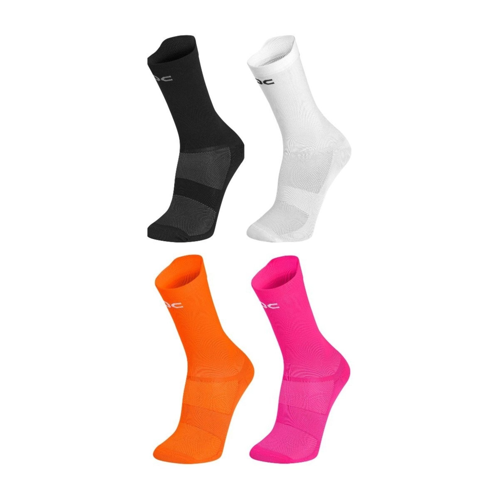 Infantil - Kit 4 meia corrida meia run esportiva cano alto respirável, ideal para correr, com mais conforto, autonomia e performance