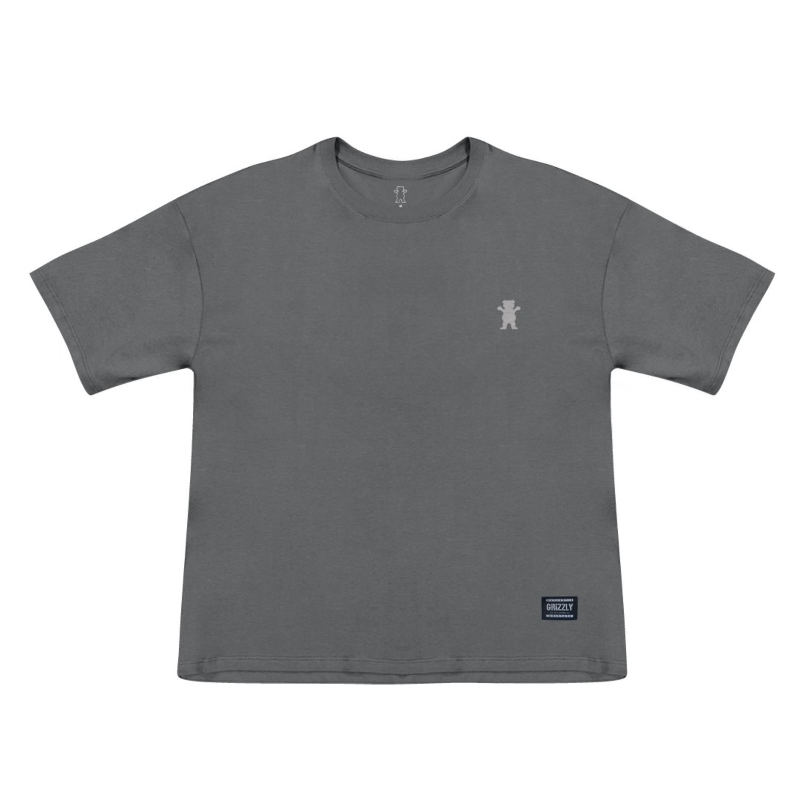 Camiseta Grizzly Bumper Oversized Tee - CHARCOAL