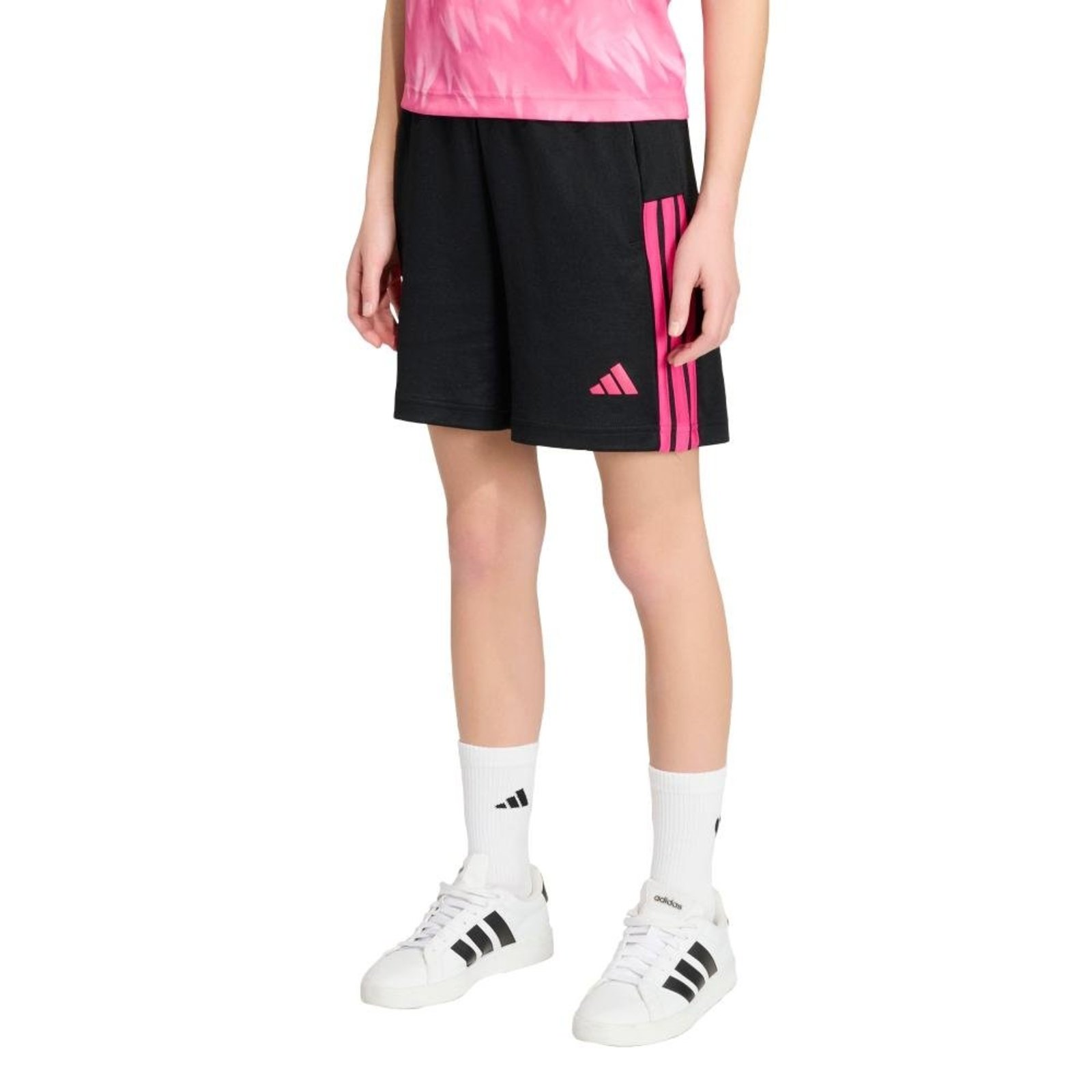 Infantil - J FN SHRT adidas Sportswear Preto