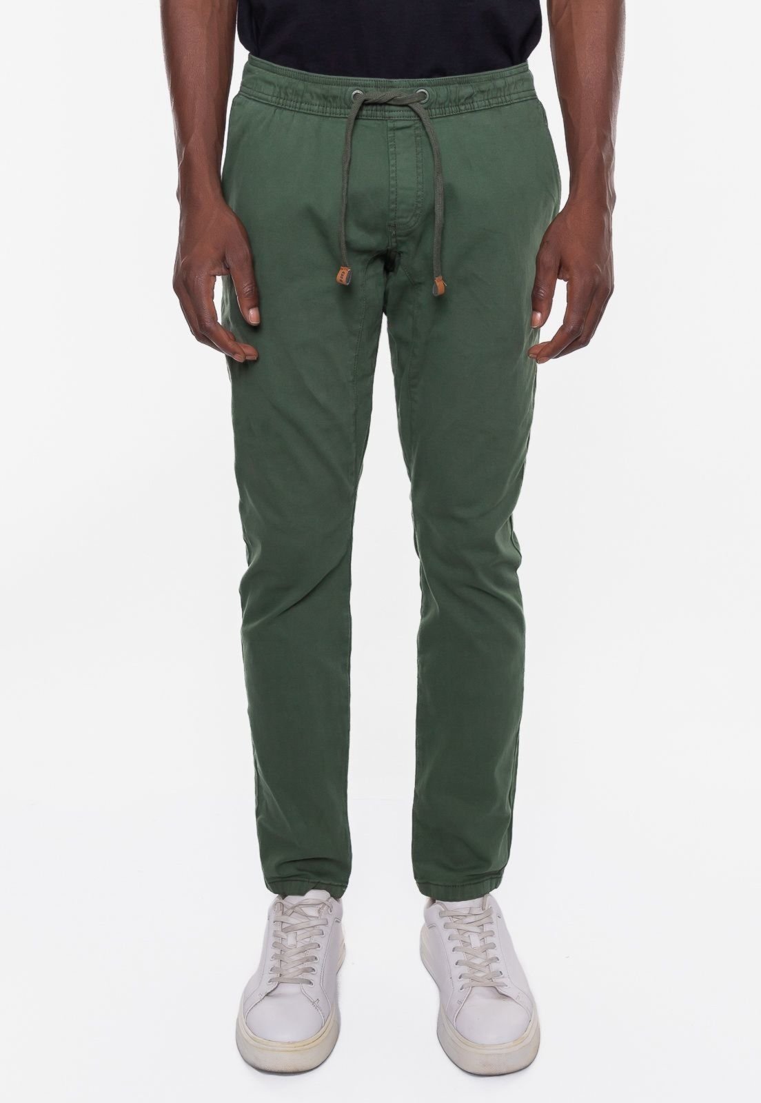Calça HD Jogger Chino Verde Militar