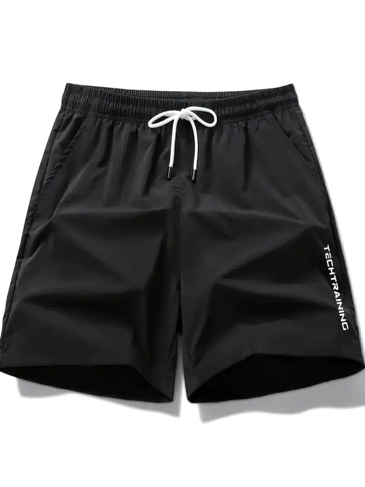 Short Masculino Techtrining Safira Moda Tactel Preto