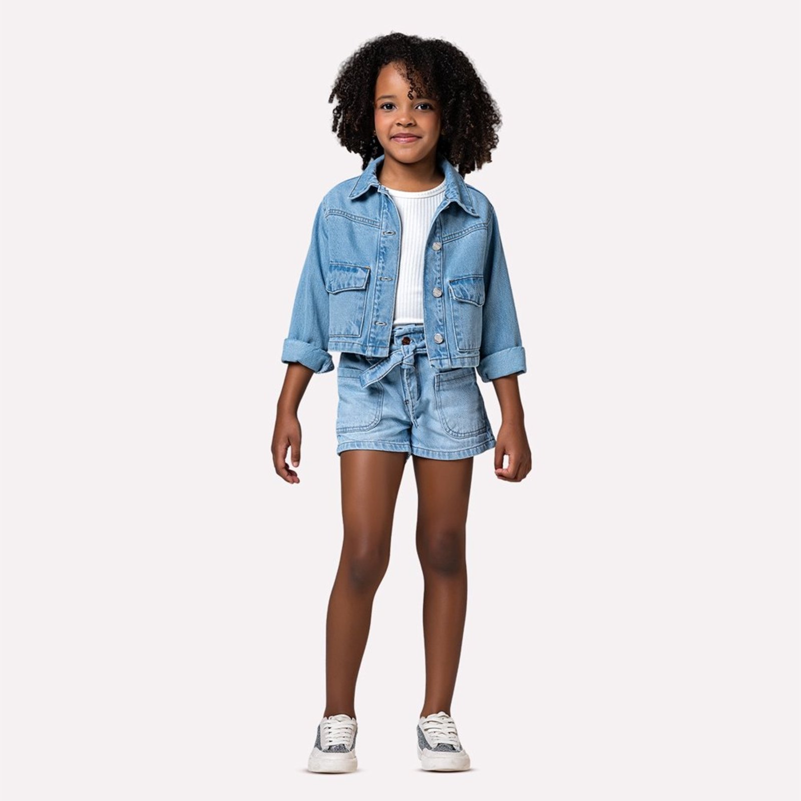 Infantil - Jaqueta Menina Jeans Mania