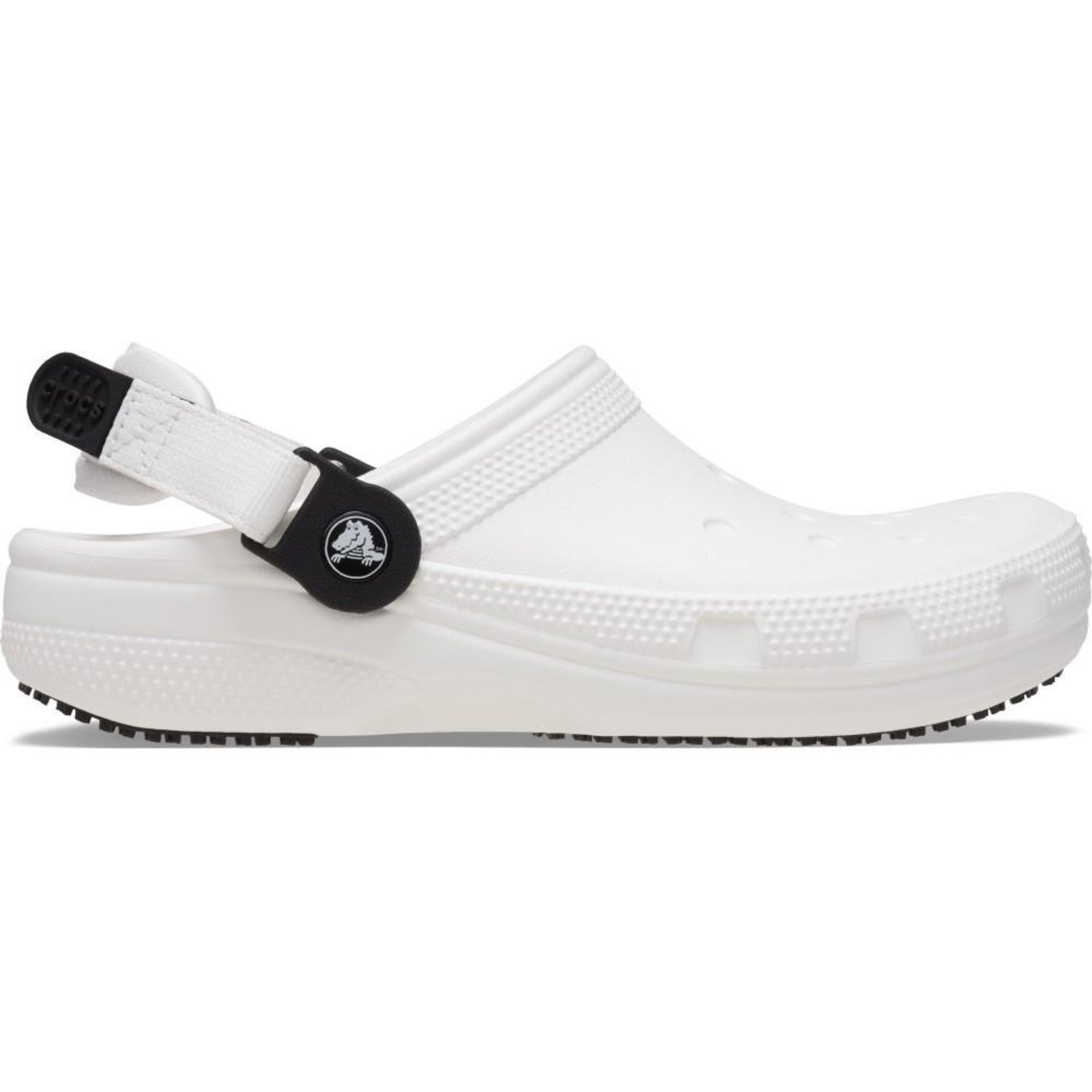 Sandália crocs classic work clog white Branco