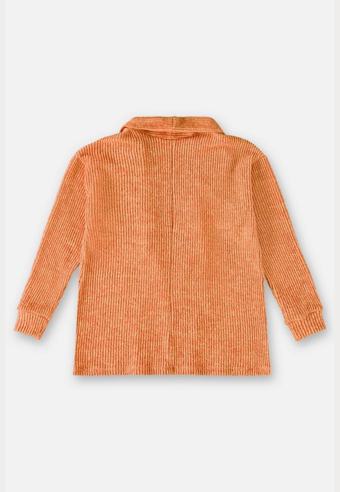 Vista 3 Infantil - Cardigan em Material Sintético para Menina Up Baby laranja Up Baby laranja