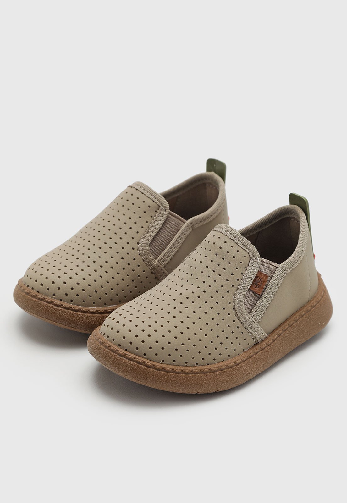 Infantil - Tênis Molekinho Casual Escamas Bege