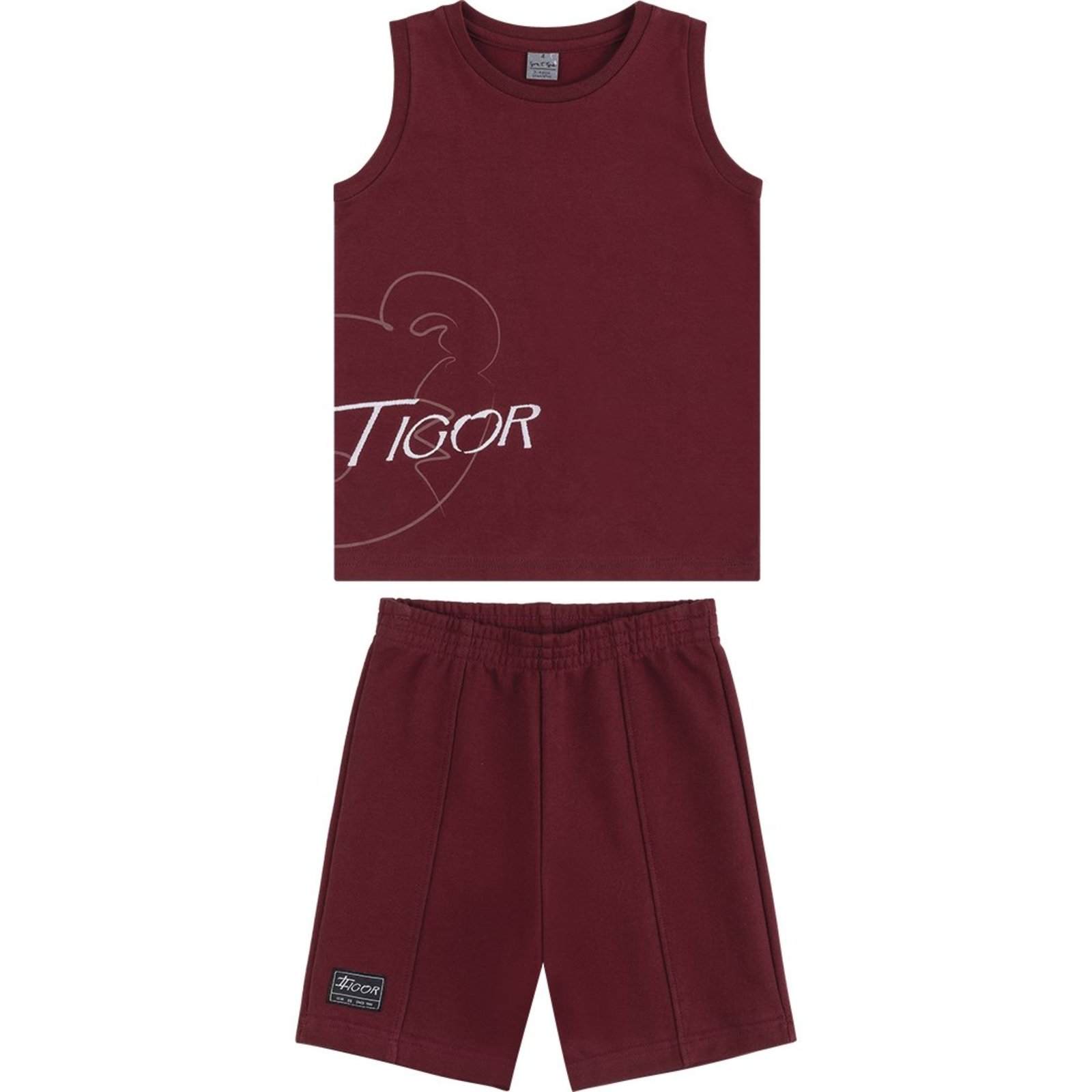 Infantil - Conjunto Curto Menino Tigor T. Tigre
