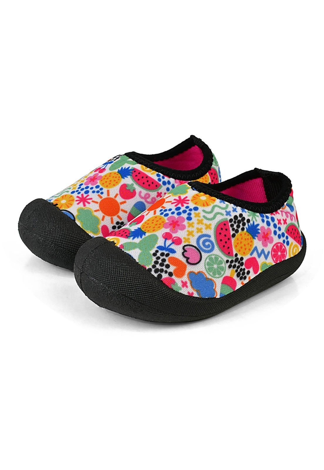 Vista 2 Infantil - Sapameia Menina Colorido Antiderrapante Casual Mzkid preto/rosa/roxo Mzkid preto/rosa/roxo
